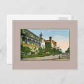 ヴィンテージパルマデマヨルカラロンジャと領事館 ポストカード (正面/裏面)