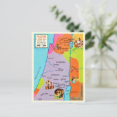 ヴィンテージパレスティナ ポストカード (スタンド正面)