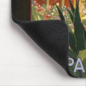 ヴィンテージパレルモイタリア旅行観光広告 マウスパッド (コーナー)