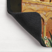 ヴィンテージパレルモイタリア旅行観光広告 マウスパッド (コーナー)