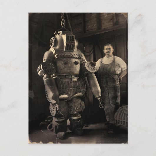 ヴィンテージパワー装甲はがき ポストカード (正面)