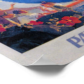 ヴィンテージパンアメリカン旅行ポスター – ハワイ ポスター (角)