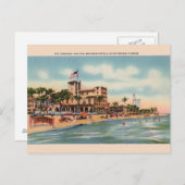 ヴィンテージパンコースト&ウィットマンホテルズマイアミポストカード ポストカード (正面/裏面)