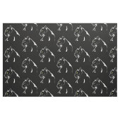 ヴィンテージパンサービッ怒ク強猫イエローアイ ファブリック (ファットクウォーター)