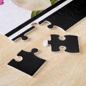 ヴィンテージパンシーオーキッドフラワーズパズル ジグソーパズル (側面)