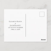 ヴィンテージパンジー日付ポストカードの保存 ポストカード (裏面)