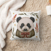 ヴィンテージパンダチャーム クッション (ブランケット)