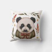 ヴィンテージパンダチャーム クッション (裏面)