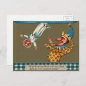 ヴィンテージパンチとジュディ・クリスマス ポストカード (正面/裏面)