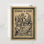 ヴィンテージパンチとジュディ ポストカード (正面/裏面)
