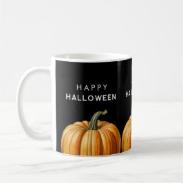 ヴィンテージパンプキンとハロウィンパーティー コーヒーマグカップ