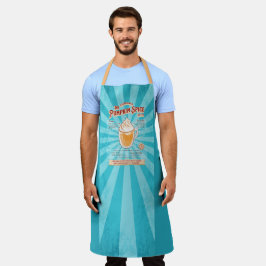 ヴィンテージパンプキンスパイスラテ-レシピポスター エプロン