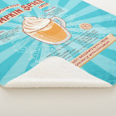 ヴィンテージパンプキンスパイスラテ-レシピポスター シェルパブランケット (3/4)