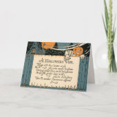 ヴィンテージパンプキン幽霊ハロウィーズカスタムズ シーズンカード (正面)