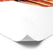 ヴィンテージパン及びペーストリー水彩スタイルドードル ポスター (角)