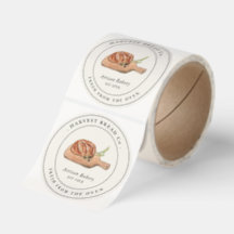 ヴィンテージパン焼きラベル