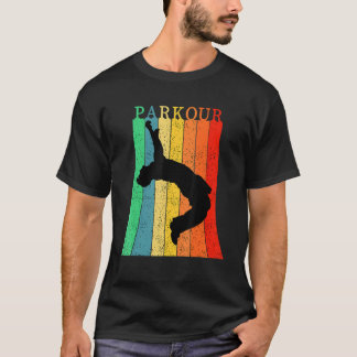 ヴィンテージパークア忍者シティフランニングリーズジャンピングパ Tシャツ