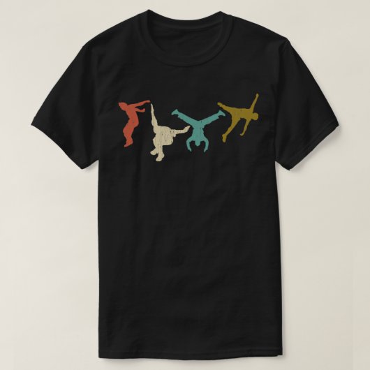 ヴィンテージパークールランウェイエクストリームスポーツスタントフリー Tシャツ (デザイン正面)