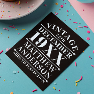 ヴィンテージパーソナライズされたの完成度