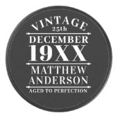 ヴィンテージパーソナライズされたの完成度 アイスホッケーパック (正面)