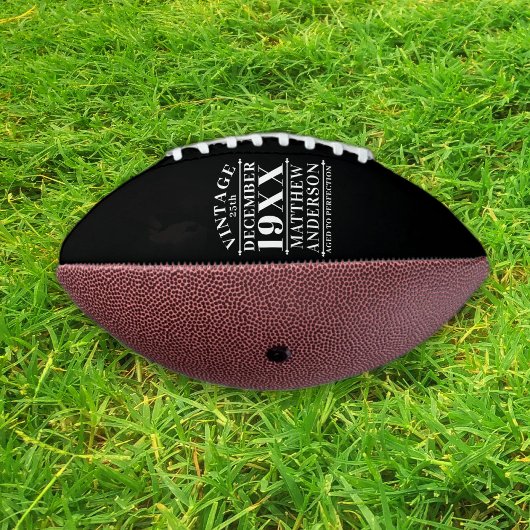 ヴィンテージパーソナライズされたの完成度 アメリカンフットボール