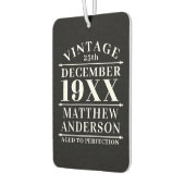 ヴィンテージパーソナライズされたの完成度 カーエアーフレッシュナー (左)