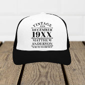 ヴィンテージパーソナライズされたの完成度 キャップ