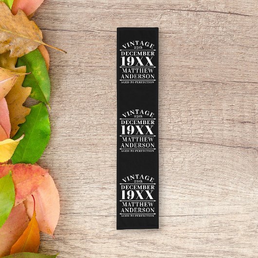 ヴィンテージパーソナライズされたの完成度 ショートテーブルランナー