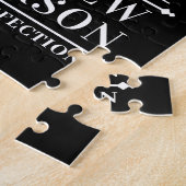 ヴィンテージパーソナライズされたの完成度 ジグソーパズル (側面)