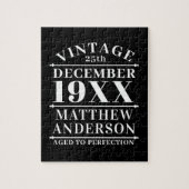 ヴィンテージパーソナライズされたの完成度 ジグソーパズル (縦)