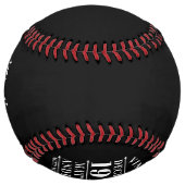 ヴィンテージパーソナライズされたの完成度 ソフトボール (裏面)