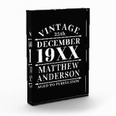 ヴィンテージパーソナライズされたの完成度 フォトブロック (左)