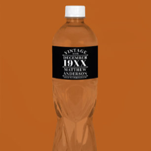 ヴィンテージパーソナライズされたの完成度 ペットボトルラベル