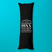 ヴィンテージパーソナライズされたの完成度 ボディピロー