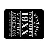 ヴィンテージパーソナライズされたの完成度 マグネット (横)