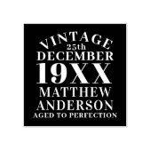 ヴィンテージパーソナライズされたの完成度 ラバースタンプ (インプリント)