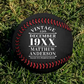 ヴィンテージパーソナライズされたの完成度 野球ボール