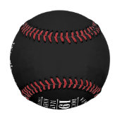 ヴィンテージパーソナライズされたの完成度 野球ボール (裏面)