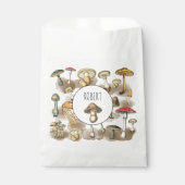 ヴィンテージパーソナライズされたウッドランドフォレストマッシュルーム フェイバーバッグ (正面)