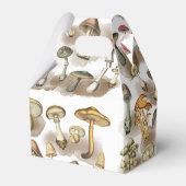 ヴィンテージパーソナライズされたウッドランドフォレストマッシュルーム フェイバーボックス (裏面サイド)