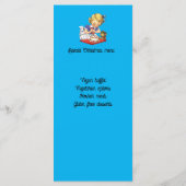 ヴィンテージパーソナライズされたガールベーキングAケーキ メニュー (裏面)