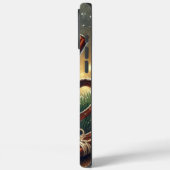 ヴィンテージパーソナライズされたクリスマスマーケットのマルドワイン Case-Mate iPhoneケース (裏面 / 左)