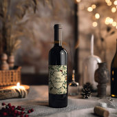 ヴィンテージパーソナライズされたクリスマスワインラベル ワインラベル