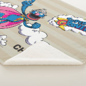 ヴィンテージパーソナライズされたグすごいローバー シェルパブランケット (3/4)