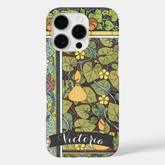 ヴィンテージパーソナライズされたグルドパターンiphone Case-Mate iPhoneケース (裏面)