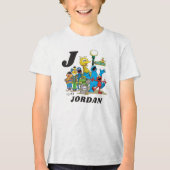 ヴィンテージパーソナライズされたゴマストリートパル トライブレンドＴシャツ (正面)