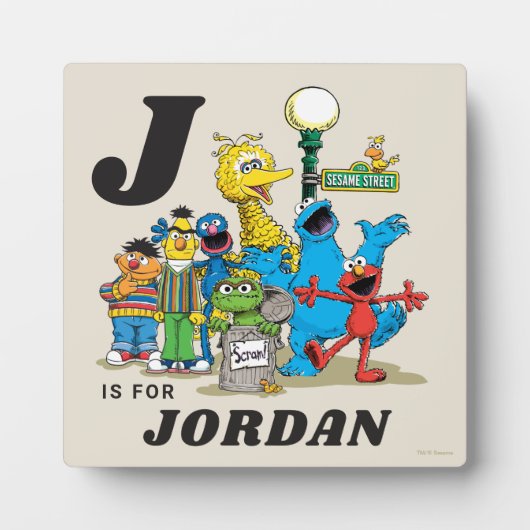 ヴィンテージパーソナライズされたゴマストリートパル フォトプラーク (正面)