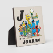 ヴィンテージパーソナライズされたゴマストリートパル フォトプラーク (正面)