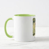 ヴィンテージパーソナライズされたゴルファーのコンボ・マグ マグカップ (左)