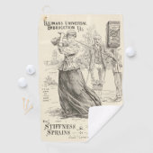 ヴィンテージパーソナライズされたゴルファーズゴルフタオル ゴルフタオル (インサイチュ)